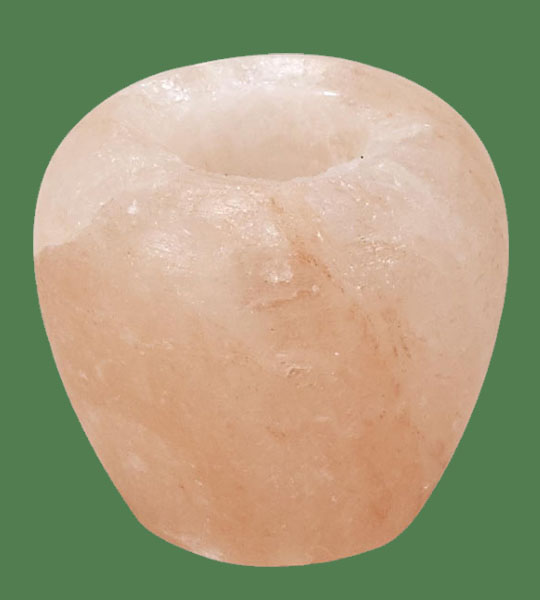 Himalayan Salt Votive candle holder Apple 